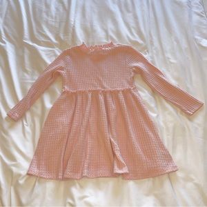 Art Class Pink Waffle Dress 5T